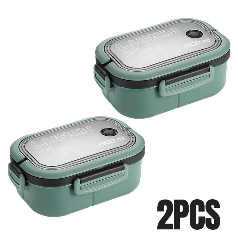 Lunch Box For Kids Adult Compartments Bento Lunchbox Children Kid School Outdoor Camping Picnic Food Container Portable