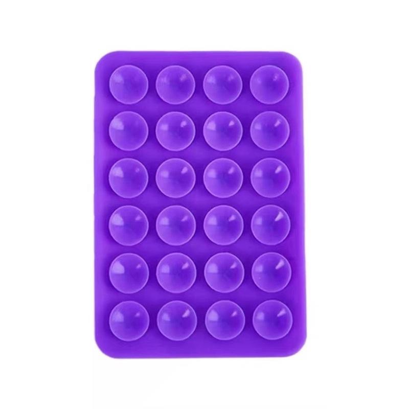 Silicone Suction Cup - Square Mobile Phone Suction Cup - Backside Strong Silicone Suction Cup - Mobile Phone Stand Sticker
