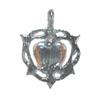 Crystal Heart-shaped Pendant Beads Rhinestone Love Heart Charm for DIY Keychain Necklace Earrings Accessories Crafts