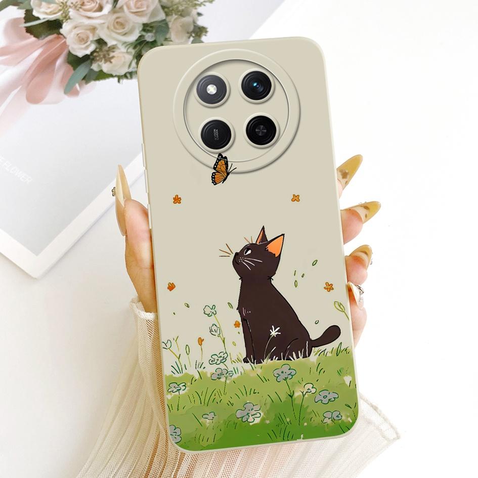 For Honor Magic 7 Lite Case BRP-NX1 Luxury Daisy Painted Soft Silicone Cover For Honor X9c Smart Bumper HonorX9c X 9c Phone Case