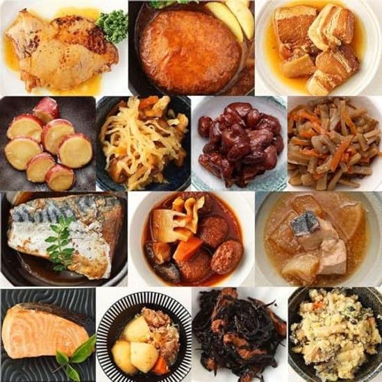 7-Tage-Abendessen-Set 14 Teile Retorten-Essen Beilagen-Sortiment Eine Woche Gesundheitsmanagement Abendgetränke Einzelhaushalt Geschenk Zusatzstofffrei Raumlagerung