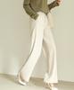 Ppaeppae Back Elastic Wide Long Slacks