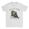 Motorcycle Sport Isle of Unisex TT Races  T Shirt Unisex  Vintage T Shirts Summer O Neck Harajuku Tees Design Oversize Clothing