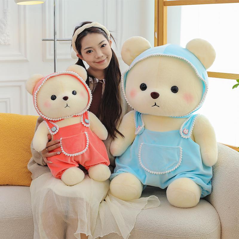

LinaBell Plush Skirted Bear Doll - Baby Gift Pillow Toy 35 cm (0.36 kg) рожевий