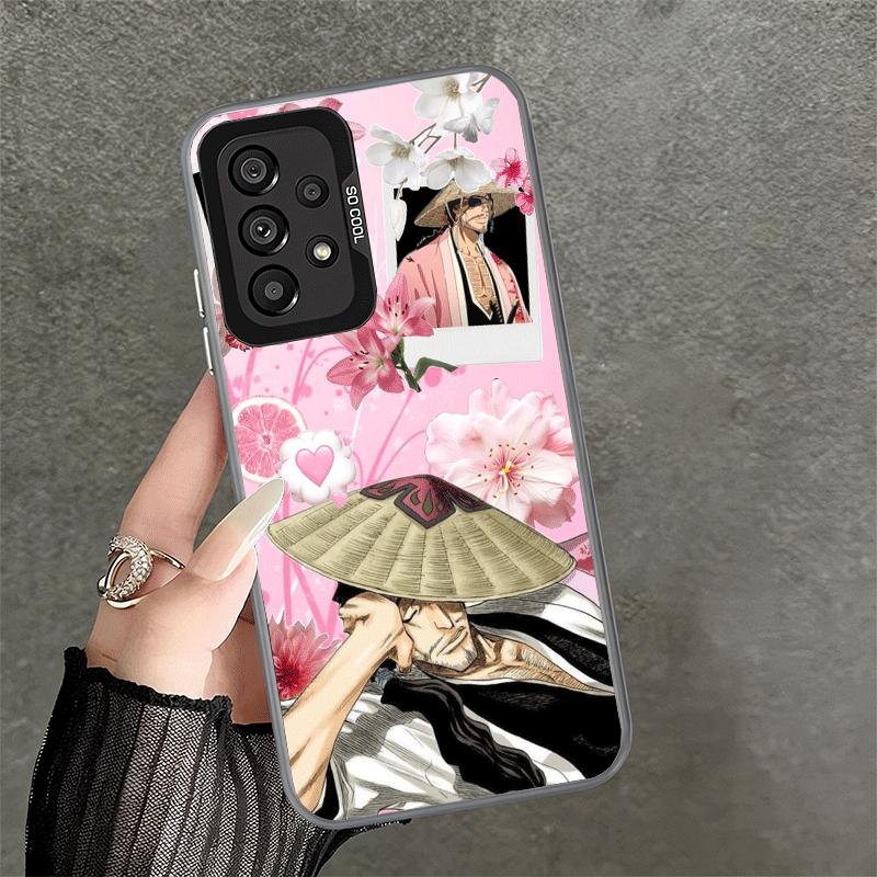 Bleach Kyoraku Shunsui Shockproof Phone Case for Samsung A17 A16 A15 A14 A37 A57 A36 A56 A26 A35 A55 A25 A34 A54 A24 A13 A23 A33