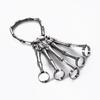Popular European & American Metallic Skull Skeleton Bracelet, Ghost Claw Finger Bracelet, Halloween Jewelry