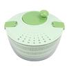 Plastic Salad Spinner Drainage Holes Vegetable Spinner Time Saving Lettuce Spinner  Meal Prep