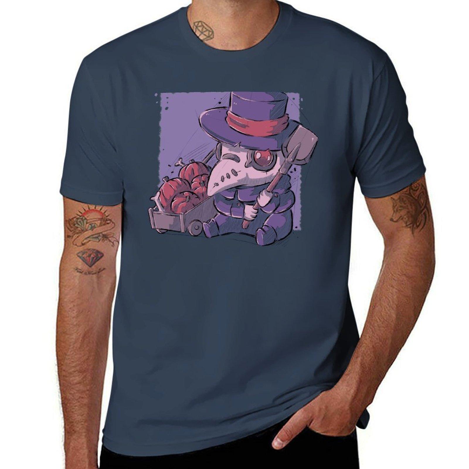 Halloween Plague Tshirt Trend Art Print Tshirt S