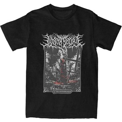 Lorna Shore We Are Infinite Balk T-shirt Été Groupe de Musique Streetwear T-shirts Coton T-shirt Pour Hommes Manches Courtes T-shirts Décontractés