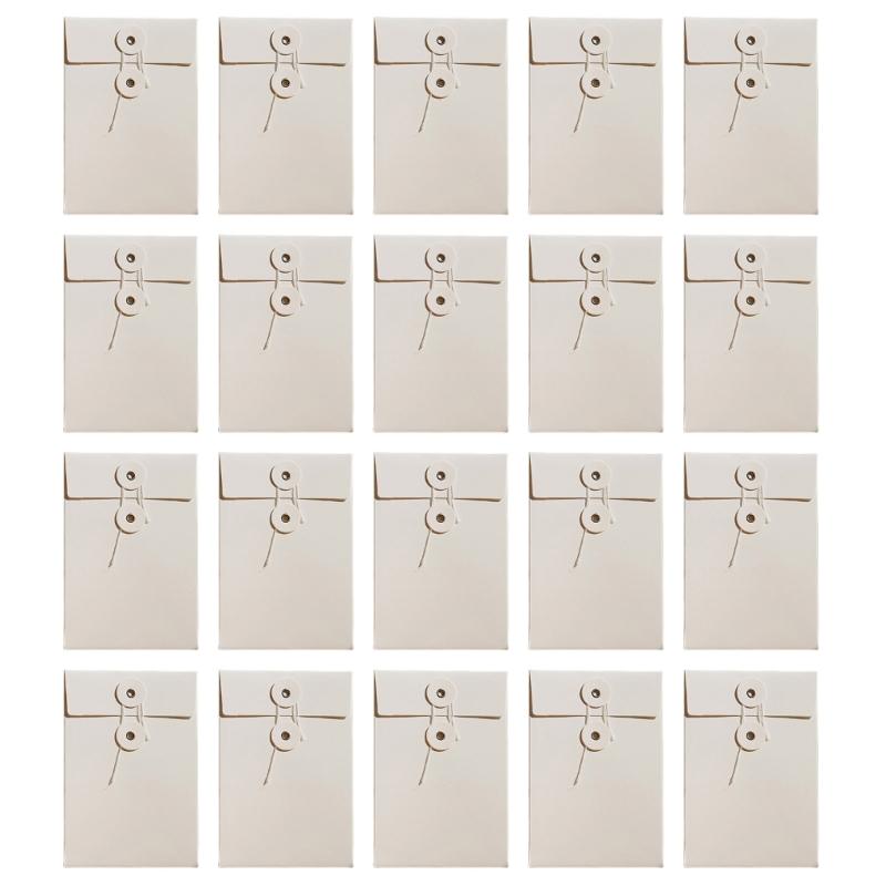 

20 шт./набор Бумажные конверты Конверты для приглашений Конверт для открыток Бумажные конверты Коричневые конверты Конверты для открыток белый