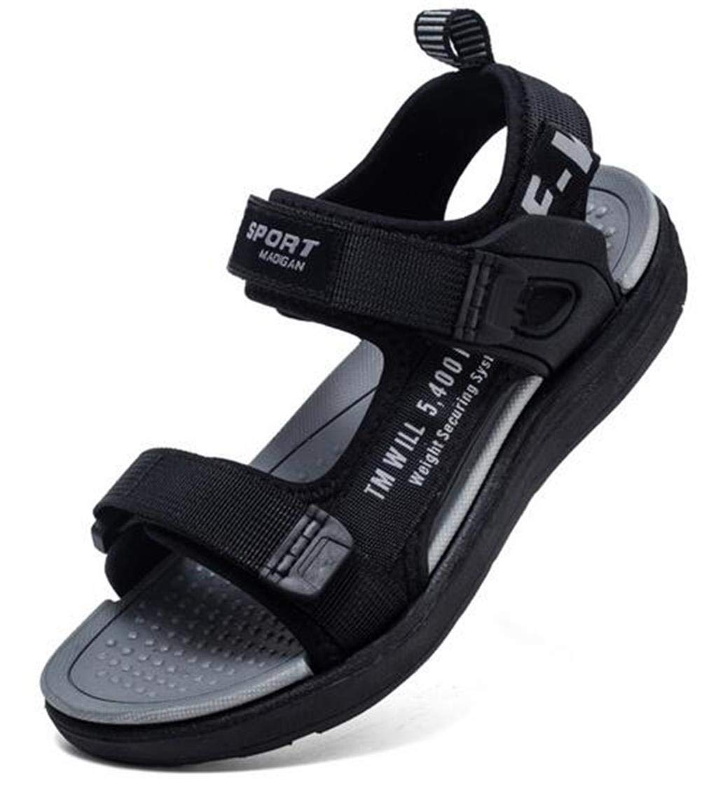 

DADAWEN Дитячі сандалі для спорту Регульовані Відкриті Великі Для Для Хлопчиків, Сандалі, Ремінці, Пальці, Легкі, Протиковзкі, Розмір, Дитячі, Школа, Пляж, Прогулянки, чорний