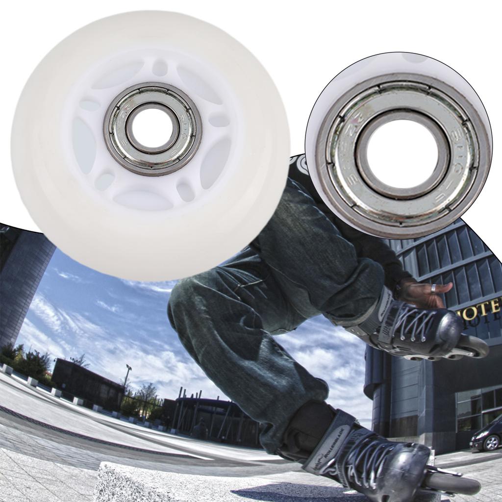 64/70/72mm Inline Skate Wheels Polyurethane PU Sporting Goods