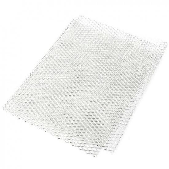 Universal Silver Aluminum Car Bumper Grille Radiator Mesh Vent Gitter 100*3m