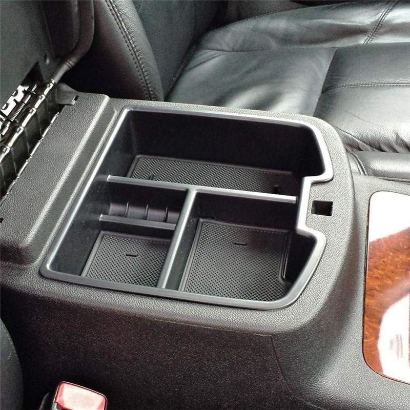 Mittelkonsolen-Organizer Aufbewahrungsschale für Avalanche Tahoe Silverado Suburban 1500 2500 Sierra Pickup Zubehör-A87Q