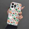 transparent full-screen santa tree gingerbread man