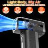 Type-C Charging Electric Air Duster Car Snow Removal Portable Car Accessories 4 Gears Adjustable 130000RPM Strong Blowing Turbo Blower Jet Fan