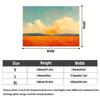 2D Abstract Sunset Prairie Painting Backdrop for Photoshoot