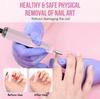 Electric 4-in-1 Nail Grinder & Manicure Tool: Integrated Nail & Dead Skin Remover with Polishing Function.
