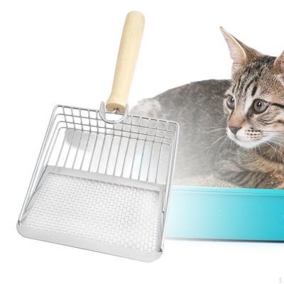 Prosévací lopatky na podestýlku pro kočky Čistič s dlouhou rukojetí Deep Pets Sifter