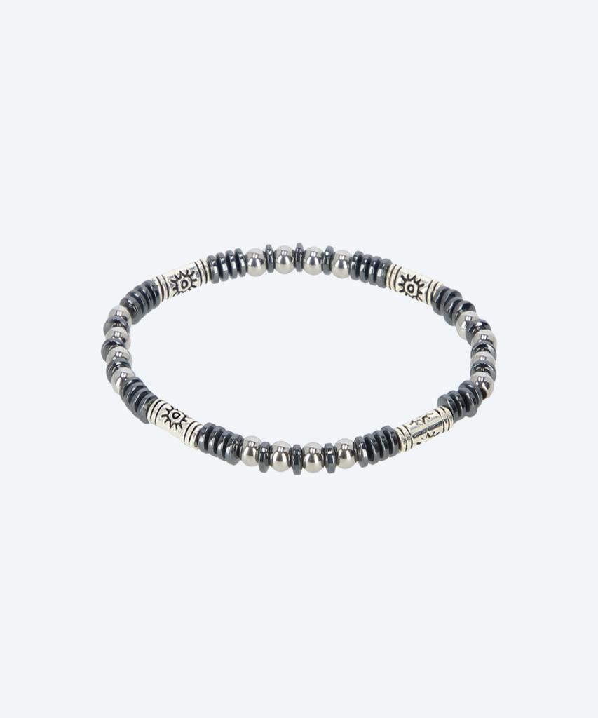 Tony Lawrence Essential Round Gemstone Bracelet Silver