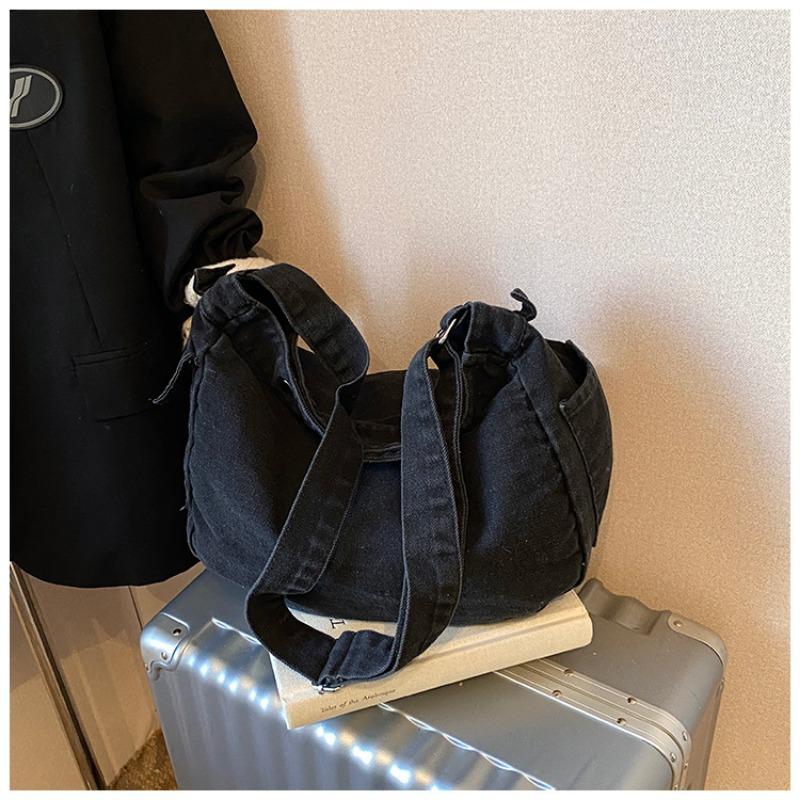 Denim Crossbody Female Literary Large Capacity Shoulder Bag Fashion Bag