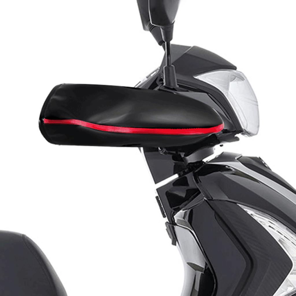 Handlebar Mittens Cold Weather Motorcycles Handlebar Mittens Windproof & Coldproof PU Handle Bar Warmer Covers