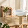 Cat Desk Bed for Home Office Space Saving Soft Pet Bed Elevated Cat Perch