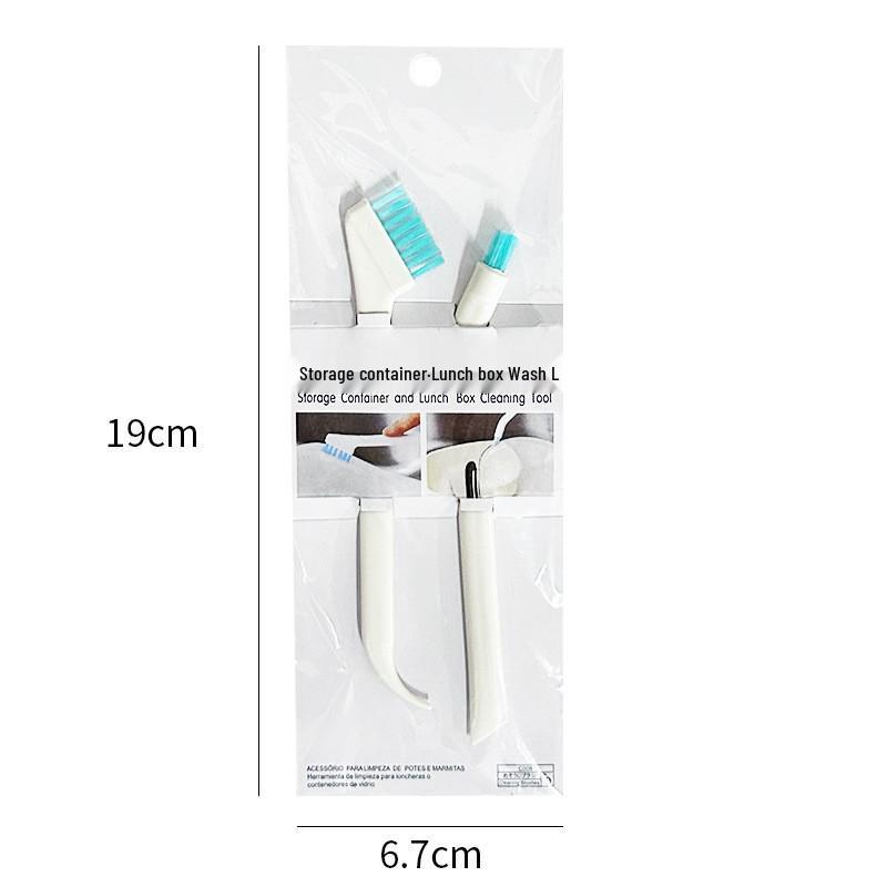 Japanese Thermos Cup & Bottle Cleaning Brush Set - 3-Piece for Lids, Spouts & Nipples