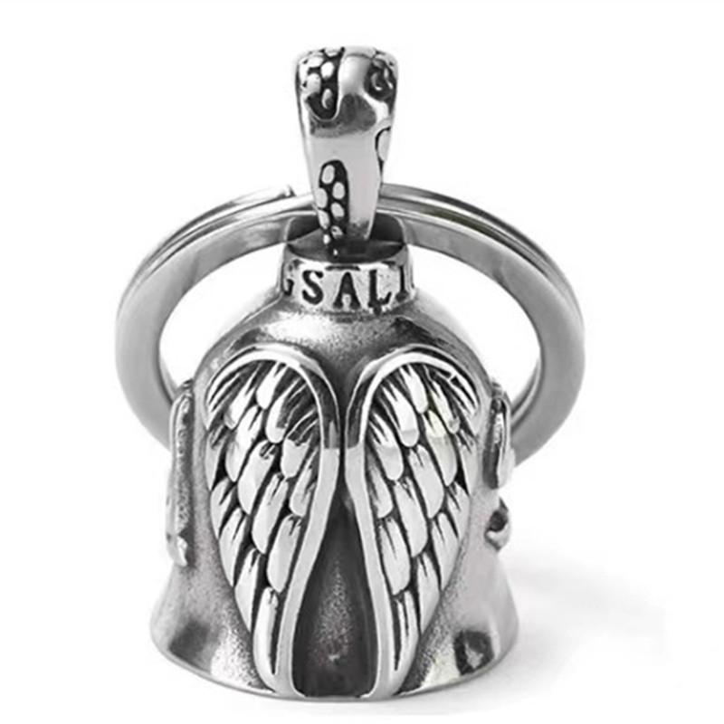 Riding Bell Angel Guardian Biker Riding Bell Portable Motorcycle Accessories For Biker Riders Motorcycle Bicycle Valentine Gift