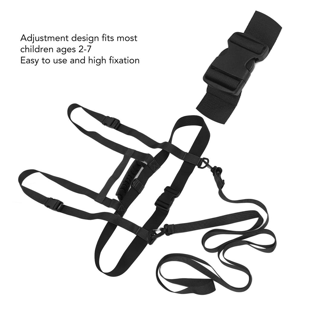 Kids Ski Harness High   Improve Learning Efficiency Wear Resistant Nylon Adjustment Ski Training Leash for Ice Skating