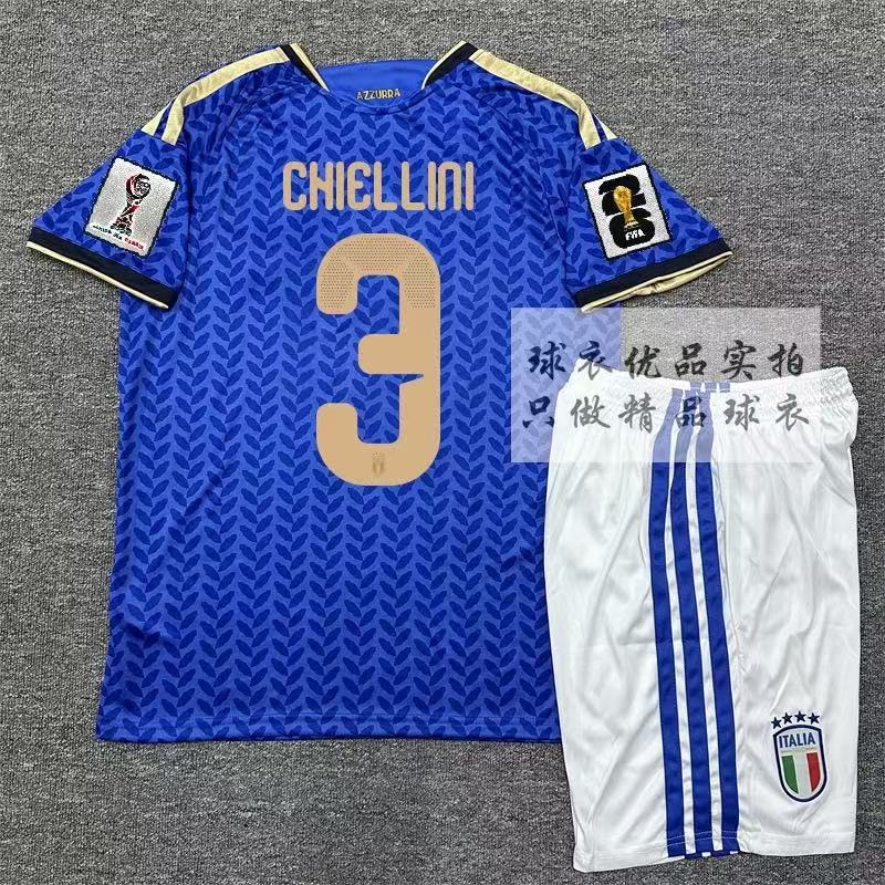 2026 World Cup jersey Italy national team jersey home and away long-sleeved football jersey 18