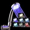 LED Battery-free Colorful Luminous Shower Head Bathroom Handheld Self-changing Color Cycle Luminous Shower