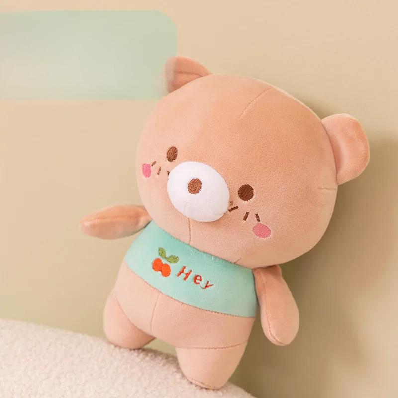 Cartoon Creative Bear Plush Toy Elephant Doll Pig Toy for Kids Girls Stuffed Animal Toy Soft Gift Mini Plush Toy