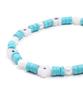 Polalita Mint Flower Mix Bracelet (Plt-Br-065_Bl)
