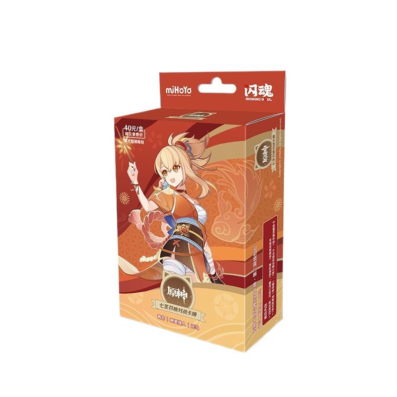 

New Original Genshin Impact Genius Invokation Tcg Battle Card Phase Iii Battle Board Game Collcetion Card Surprise Gift Toy