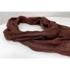 Silk Scarf Women'S Mulberry Silk Solid Color Versatile Summer Scarf Thin Sunscreen Outer Shawl Yarn Brown