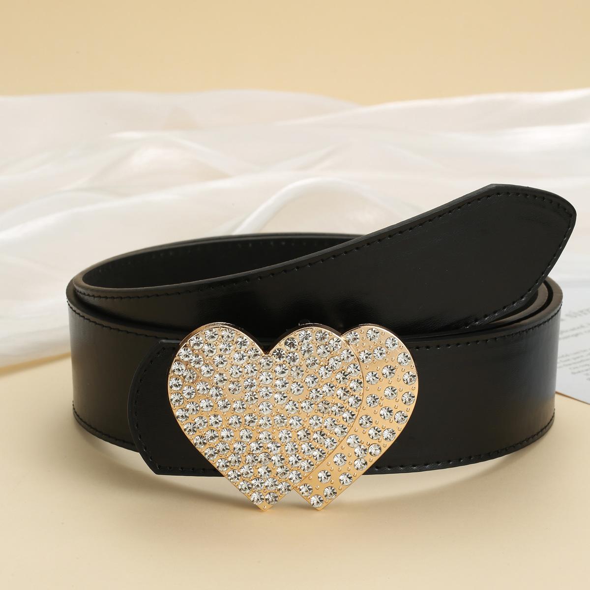 

Инкрустированный бриллиантами пояс Love с юбкой, украшением на талию, верхняя одежда, пояс с пряжкой в форме сердца, простой пояс 112cm