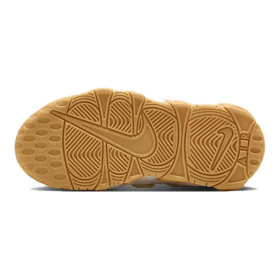 New Nike Air More Uptempo Cushioning Warm Mid-Top Children's Basketball Shoes White Kids' FB7704-100