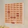 Wooden Toy Car Display Dustproof Toy Shelf Case Protection Organizing Showcase Protection Multifunctional Shelf