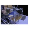 Hanging Parrot Cage Feeder Acrylic Splash-Proof Pet Bird Feeding Box Transparent Parrot Food Box Bird Cages Feeder Container