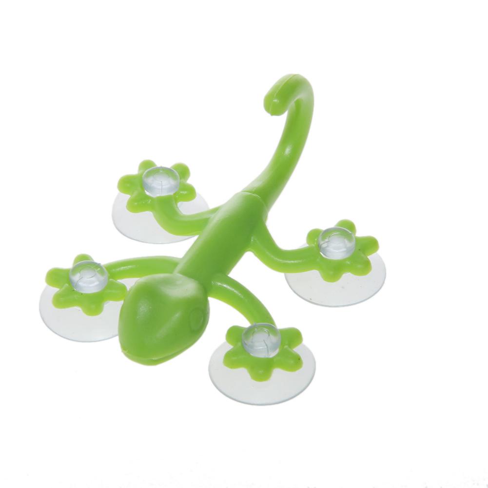 Gecko Výkonný Plast Čtyři přísavky Háček Nástěnný věšák Dekorace do koupelny
