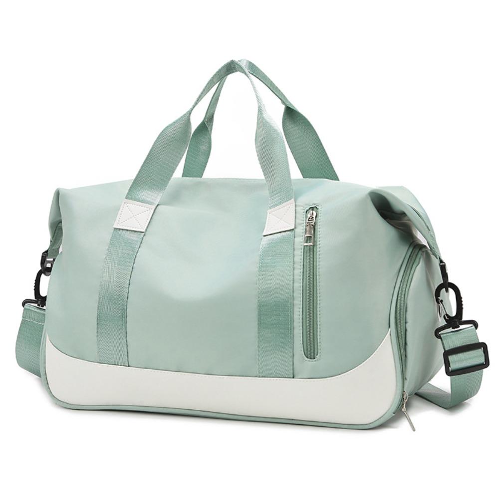 

Nylon Yoga Training Bag Large Capacity Travel Tote Bag Solid Color Sports Fitness Bag Unisex