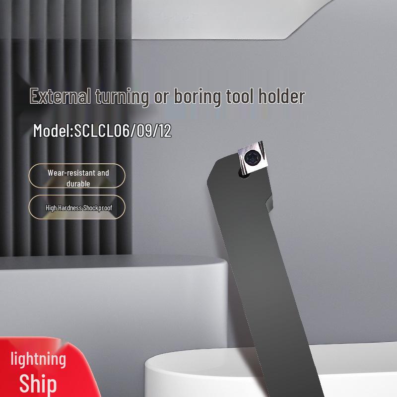 CNC Lathe 95° External Turning Tool Holder for SCLCR06/09 with CCMT Inserts