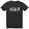 NWA N.W.A. T Shirts Men Hot Sale Short Sleeve Letter Printed Men's T-Shirt Fashion Cotton Street Rap Hip Hop Summer Casual Tees