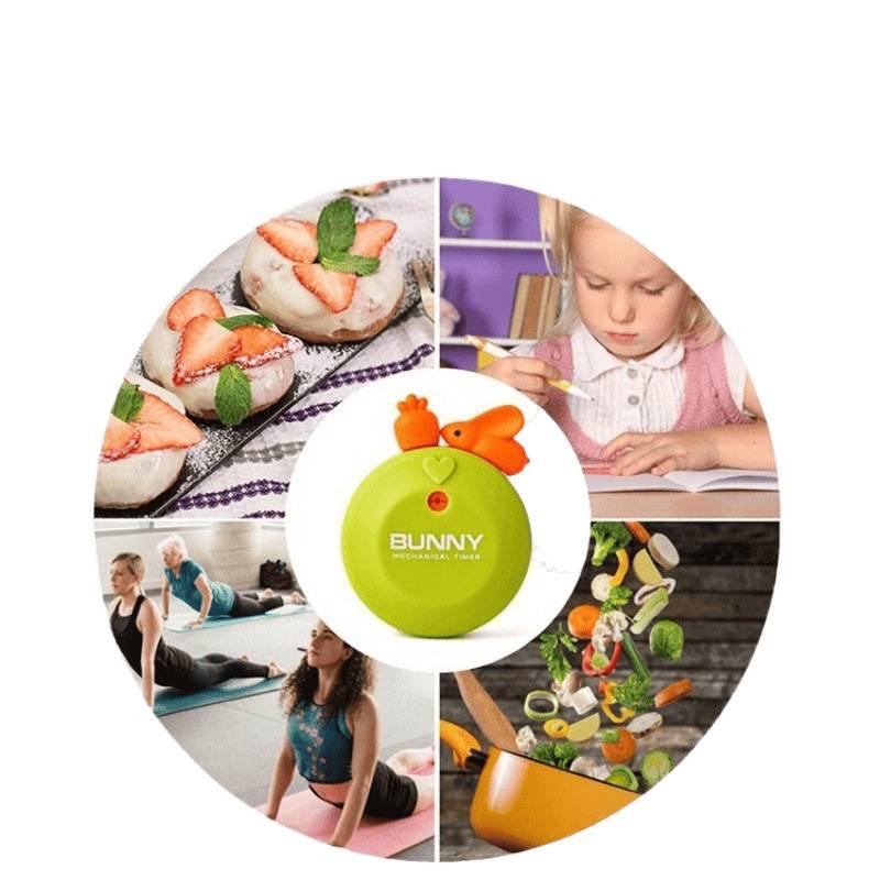 Dual-use Timer: Learning, Time Management & Kitchen Alarm Clock for Students & Children