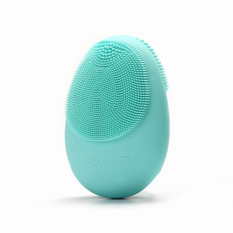 Soft Waterproof Silicone Ultrasonic Facial Cleansing Brush Facial Deep Pore Skin Care Scrub Cleanser Tool Usb Recharge
