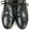 HEINRICH DINKELACKER Vintage Straight Tip Business Shoes Black Size 8 / 26.5cm(USED)