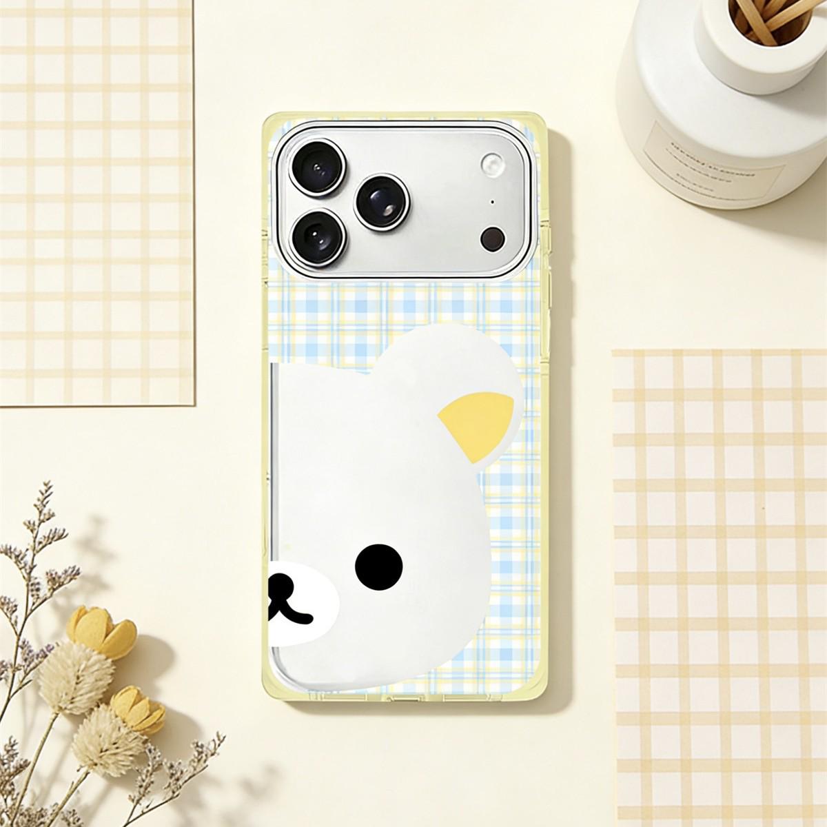 

Crystal My Melody KT Cat iPhone 15/16/17 Pro Max Anti-Fall Case iPhone 17 Pro Max