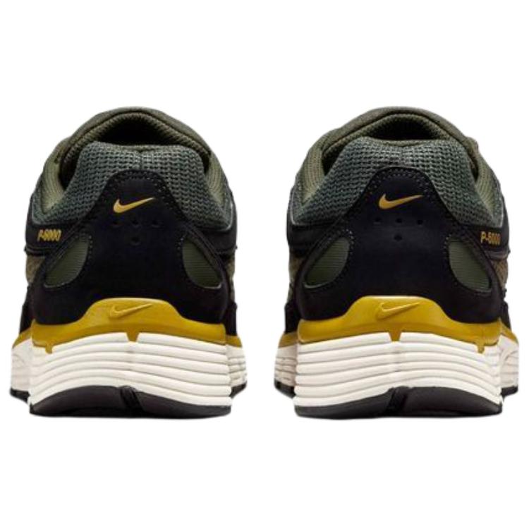 Nike P-6000 SE Versatile Comfortable Breathable Casual Running Shoes Men sneaker Black Gold IB2986-003