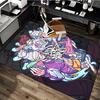 1pc Anime Cartoon Design Office Chair Mat - Hop-Aro Character Series, Non-Slip Carpet for Home Decor, Suitable for All Seasons, Perfect Gift for Anime